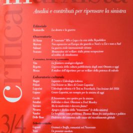 La guerra civile internazionale siriana, da Critica Marxista  maggio-agosto 2018