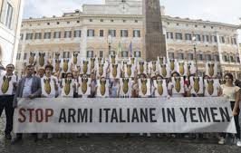 Stop esportazione armi in Yemen